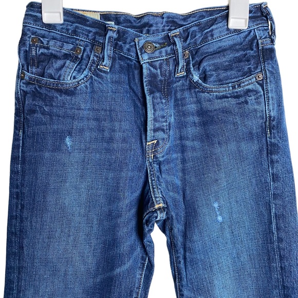 Abercrombie & Fitch Womans Jeans Sz 14 Slim Ladies Kilburn Low Rise Boot - Picture 3 of 10